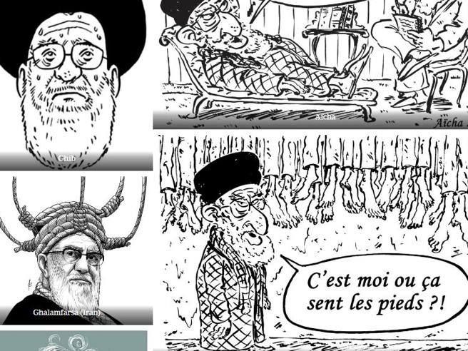 The caricatures of Charlie Hebdo on Khamenei unleash the anger of Iran –  