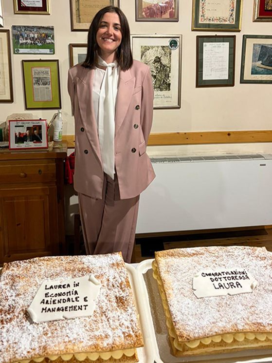 For Tomasi, family played an important role in his studies both in high school and during university