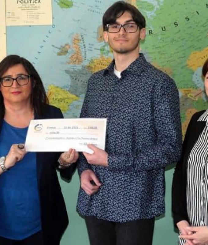 The student from Viareggio Francesco Francini wins the regional phase of the Anpit scholarship