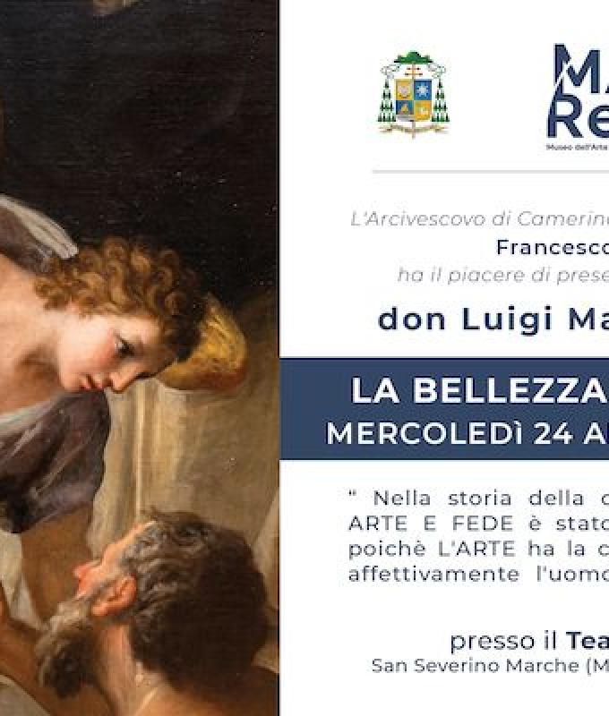 “Beauty in Faith”, the meeting with Don Luigi Maria Epicoco in San Severino