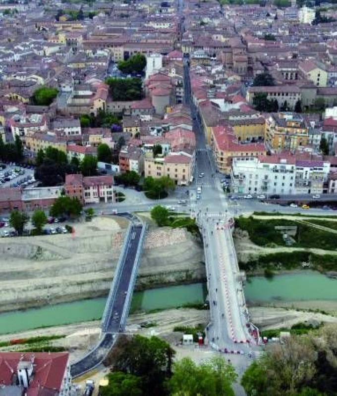 Faenza, the city center and Borgo Durbecco finally return to “embrace” each other, as the traffic on the two bridges changes