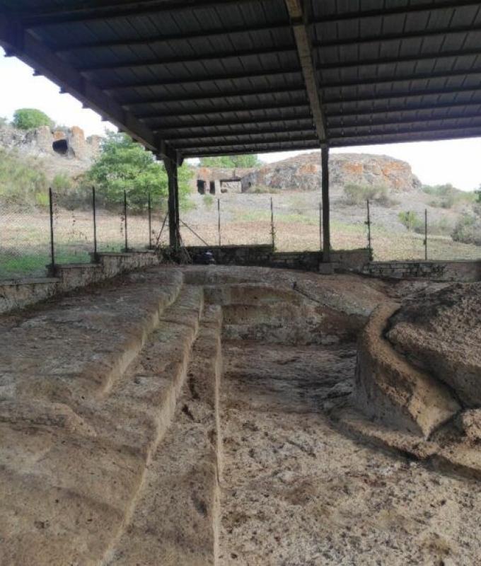 The Superintendency of Archaeology, Fine Arts and Landscape for the Province of Viterbo and southern Etruria resumes work at the Grotta Porcina site in Vetralla