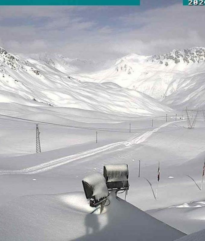 Giro d’Italia, this is what the Stelvio looks like 26 days after the race