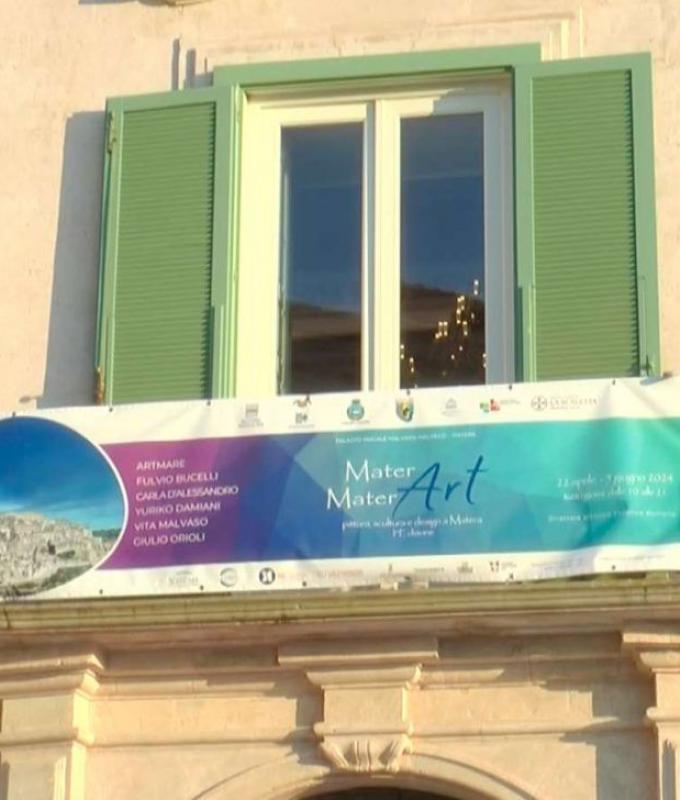 The “MaterMatèrArt” exhibition inaugurated in Matera: a journey through painting, sculpture and design