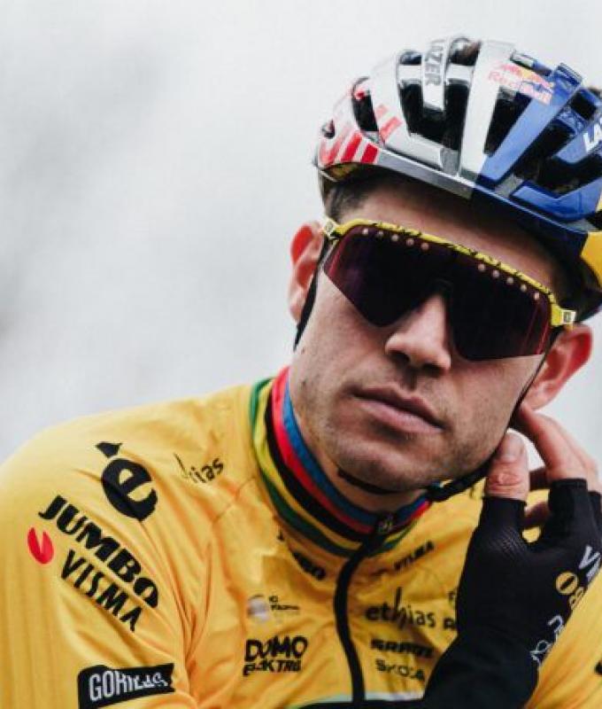 Van Aert is back in the saddle: the moving video posted on social media