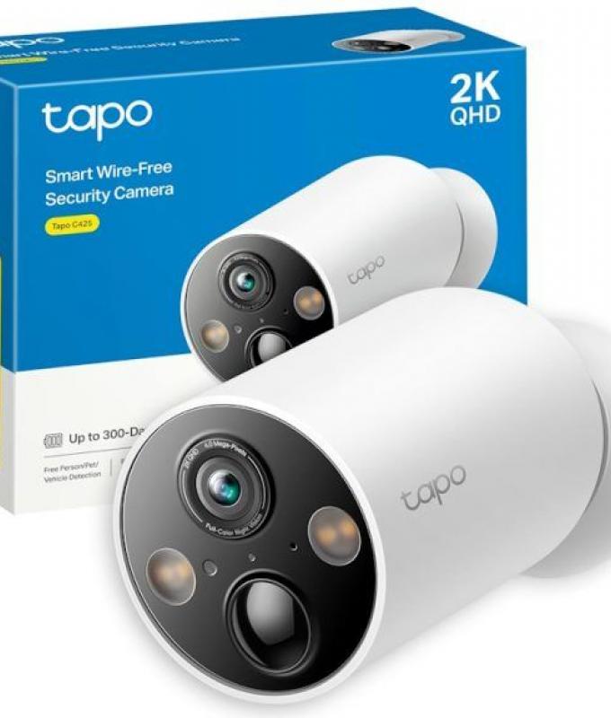TP-Link Tapo products on offer: indoor and outdoor surveillance cameras (with battery) at bargain prices