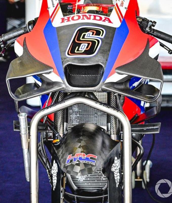 Honda: here is the experimental RC213V from Jerez for Bradl