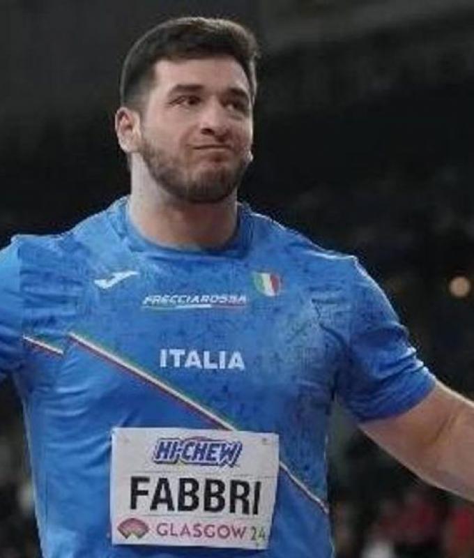Fabbri throws the shot put at 22.88 meters despite the fever: it is the world record in 2024