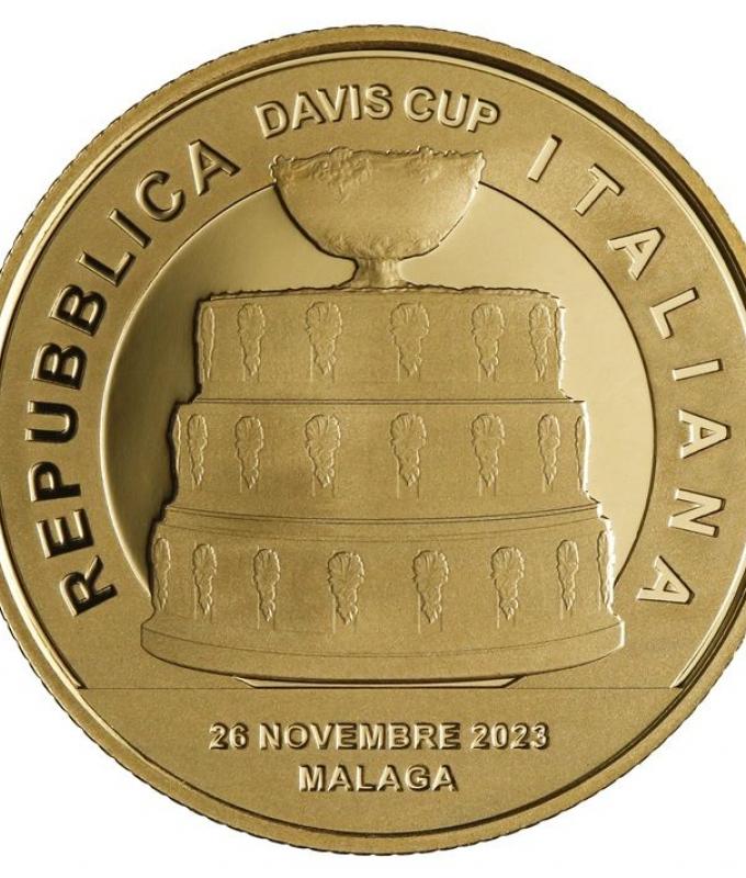 50 euro gold for the DAVIS CUP