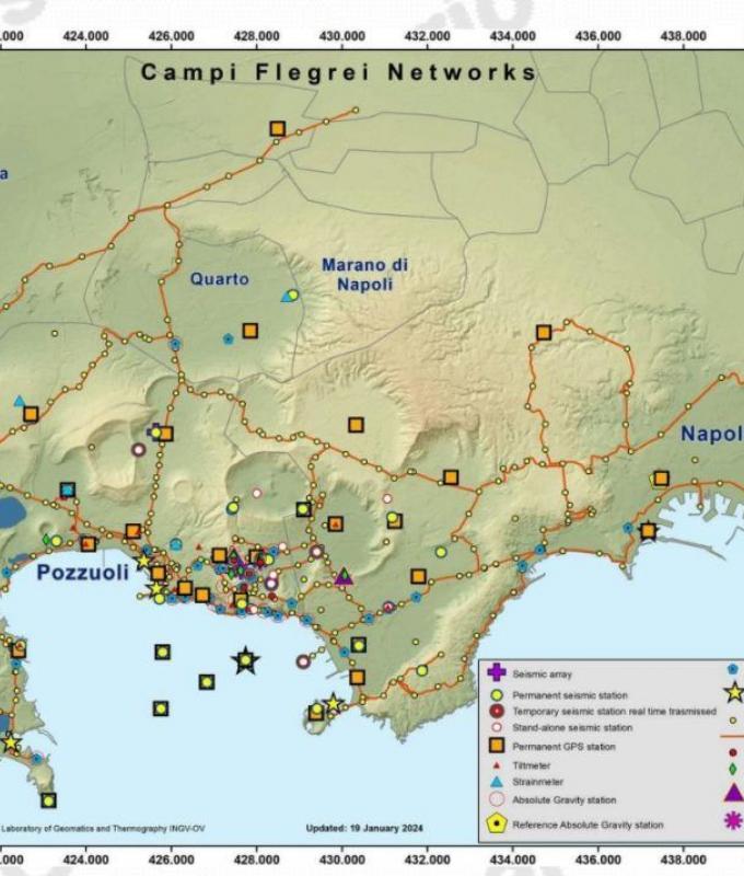 Campi Flegrei, 1252 earthquakes recorded in April: the highest number since 2005