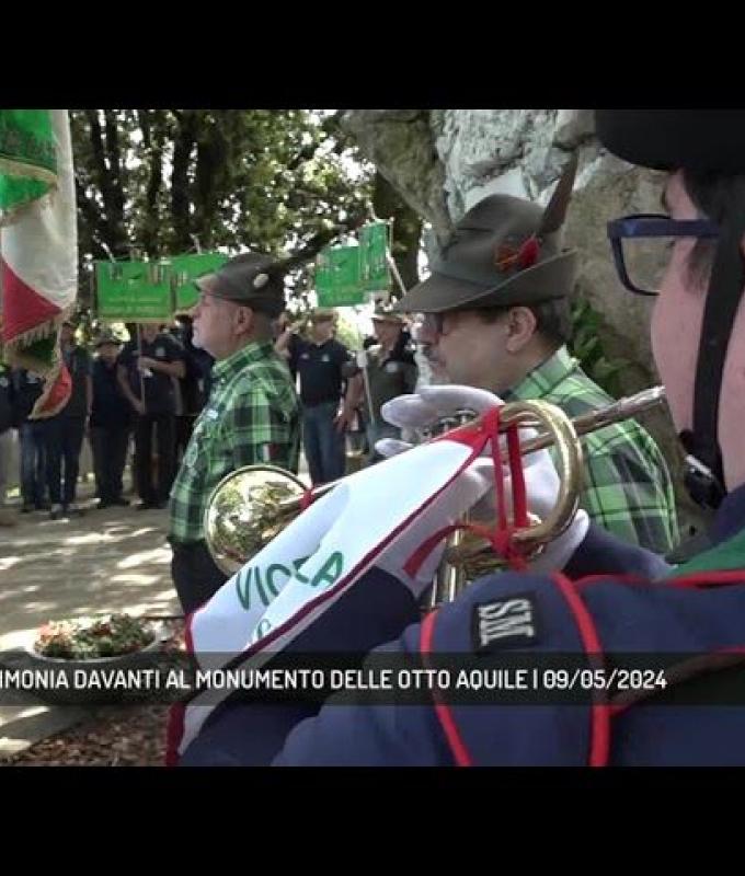 VICENZA | MONTE BERICO, CEREMONY IN FRONT OF THE MONUMENT OF THE EIGHT EAGLES – VENETIAN NETWORK