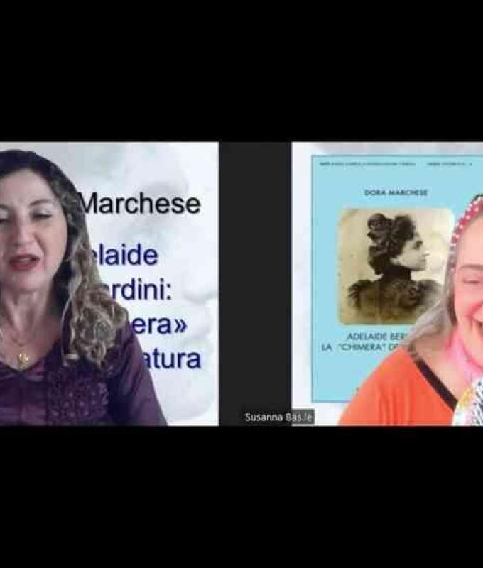 Dora Marchese and her monograph dedicated to Adelaide Bernardini, widow of Capuana – Books