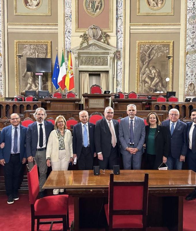 The members of the Modica Lions club visit Palazzo Reale, headquarters of the Ars in Palermo – Giornale Ibleo