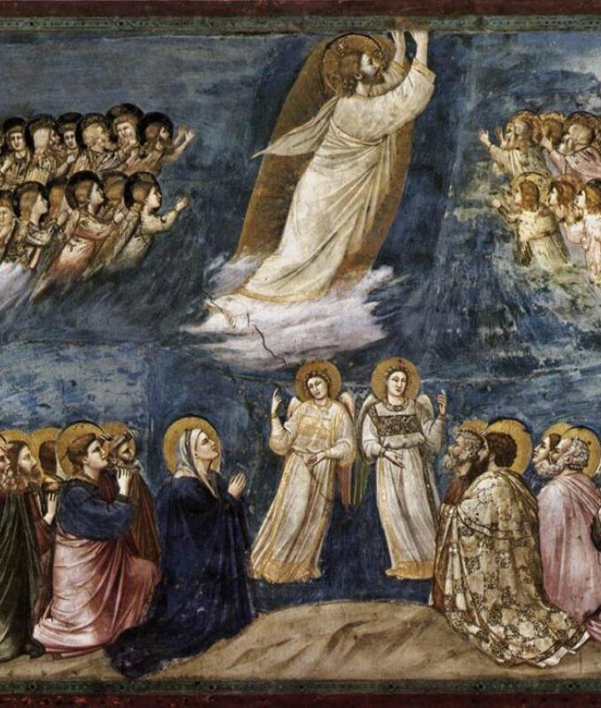 Breaths and wings capable of rising to its heights. The commentary on the Gospel of Sunday 12 May