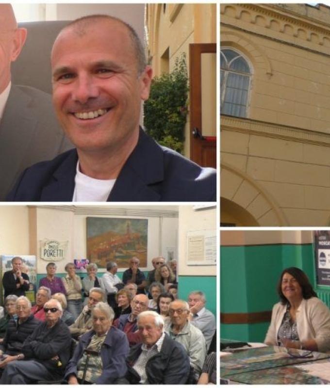The event of the candidates of “Anima” Sindoni and Moscato in Bussana