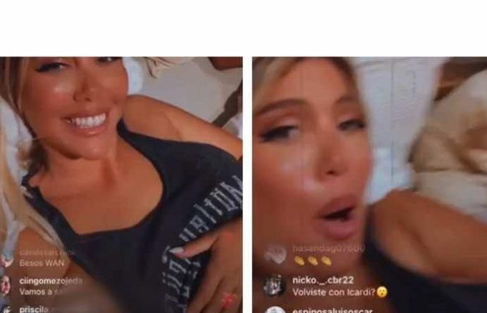Wanda Nara hot accident live: out of her breasts but doesn’t notice it, viral video