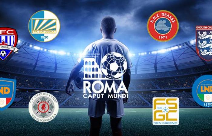 The calendar of the 16th International Tournament “Roma Caput Mundi” – LND Lazio