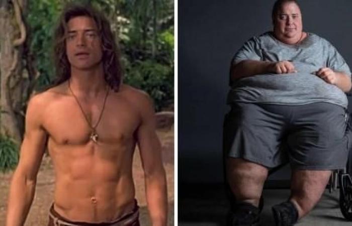 Brendan Fraser, a crash diet caused him memory loss. Now he “risks” the Oscar thanks to his 270 kg