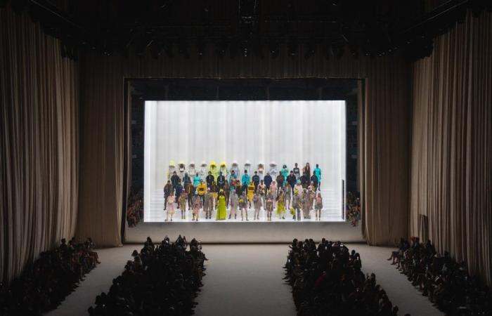 Fendi shows in Sicily, the big event in spring