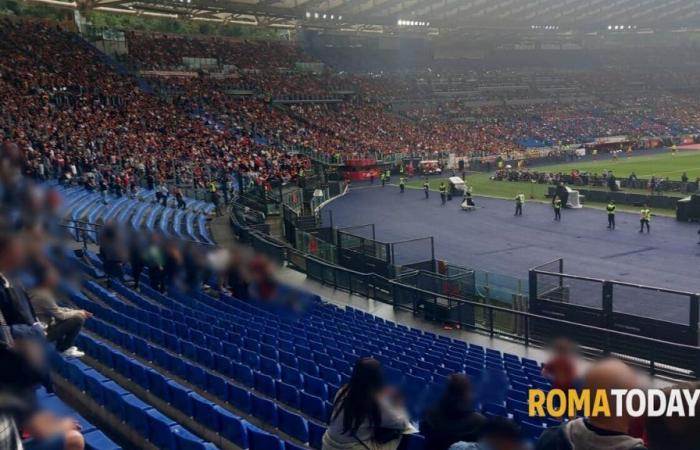 Why entry of the banner for Roberto Rulli was banned and why the Curva Sud exited in protests