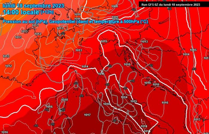 Sicily weather: African heat intensifying! Then probable thermal collapse and thunderstorm phase from the weekend