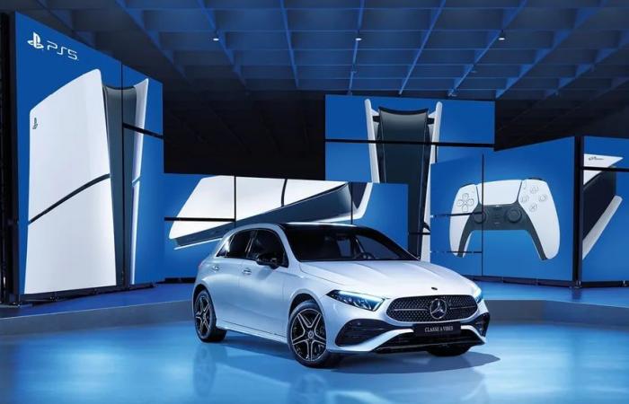 PS5: Sony and Mercedes-Benz present the A-Class Vibes, the car inspired by the console