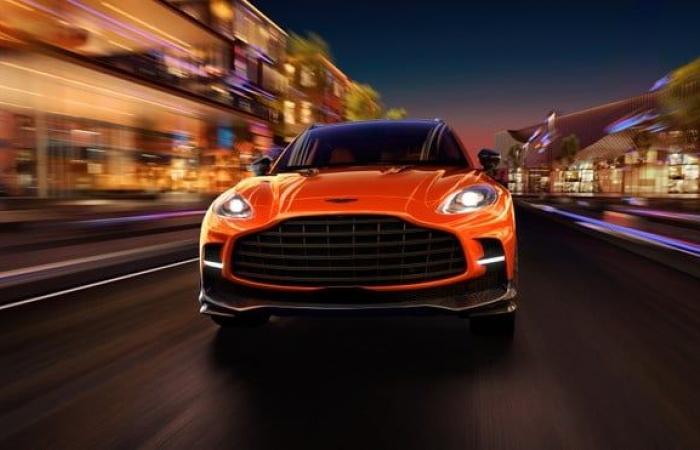 Aston Martin DBX707, small touches with the restyling. New infotainment arrives