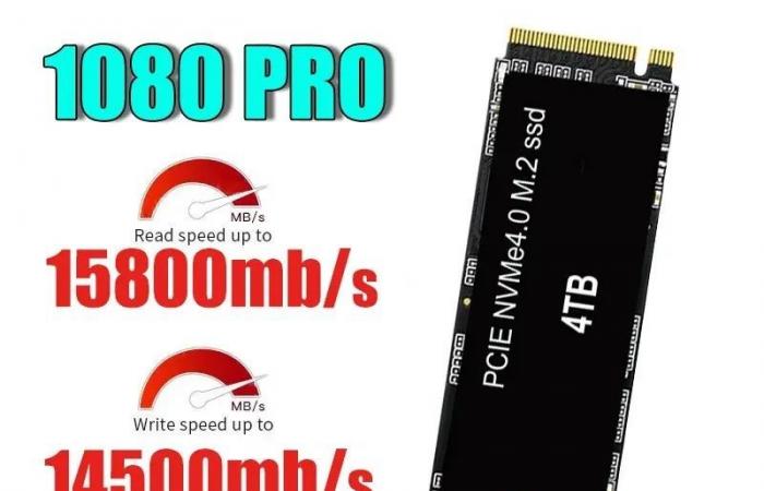 SSD 1080 PRO is not what you think: it passes itself off as a Samsung SSD, but it is a fake