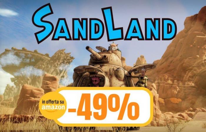 Sand Land, the price immediately collapses on Amazon, even lower since the last report