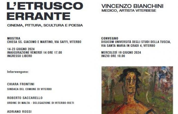 In Viterbo the exhibition “The wandering Etruscan. Vincenzo Bianchini, doctor and artist from Viterbo”