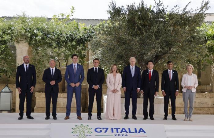 The G7 begins, the world leaders in Italy. Africa, Ukraine and the Middle East are on the agenda, but the controversy over abortion takes center stage