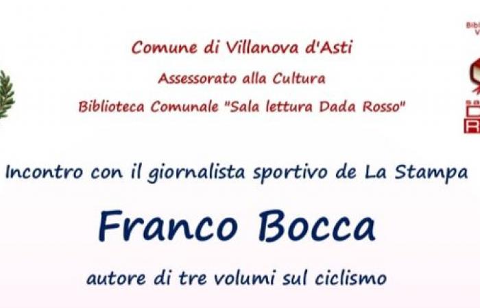 Villanova d’Asti | “Meeting with the journalist Franco Bocca”