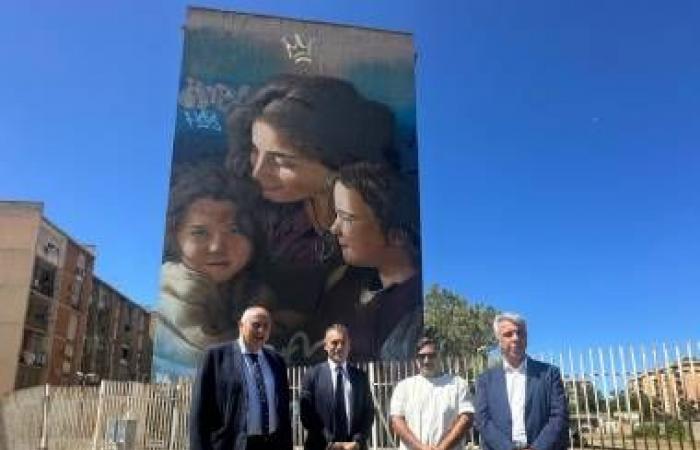 PALERMO_”Hope” has been unveiled, the new mural by Giulio Rosk created at Sperone