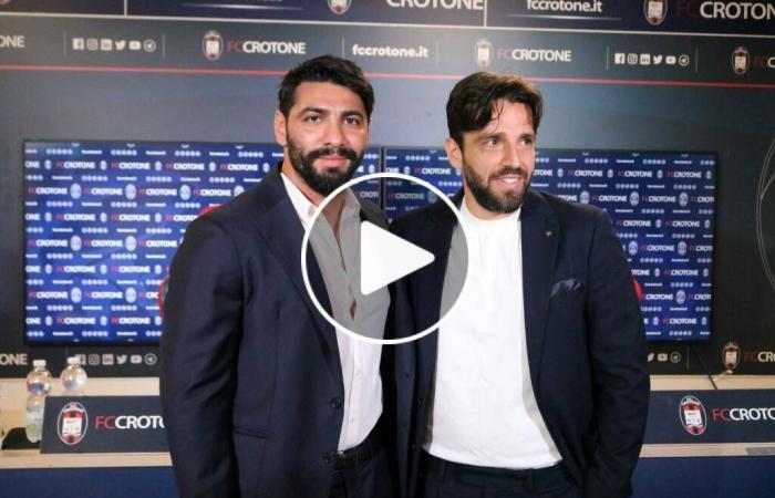 Crotone, Amodio introduces himself: “The priority is to bring back enthusiasm”. And he confirms Longo for the bench
