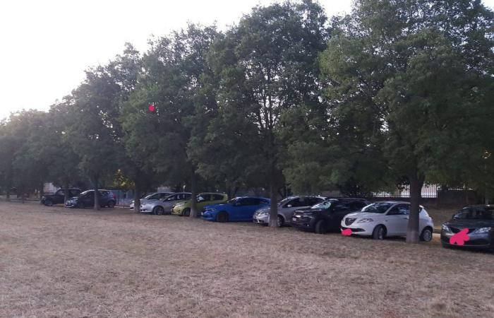 The riverside of Teramo has become a car park. Without control and maintenance…