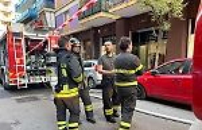 Another fire in an apartment in Taranto. Video