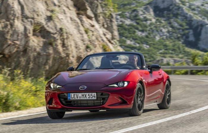 Mazda MX-5 Roadster test, technical data, opinions and dimensions 1.5 Exclusive-Line