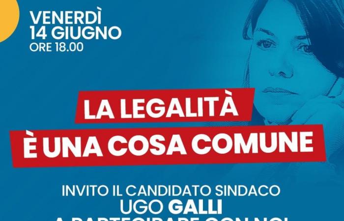 Domenico La Marca invites Ugo Galli to the meeting on legality with Daniela Marcone: “I hope my opponent accepts the invitation”