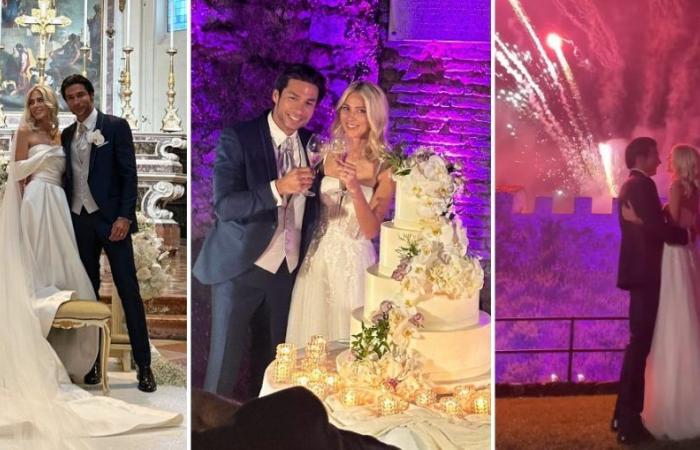 The former gieffino VIP Andrea Denver returned to Italy to marry the model Lexi Sudin: many VIP friends at the wedding in Verona, photos – Gossip.it