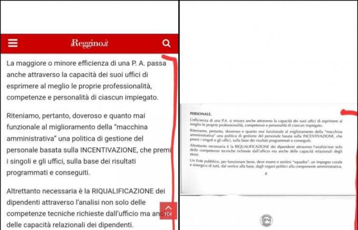 Pacentro province of Reggio Calabria: copy and paste for mayor Silvestri’s program