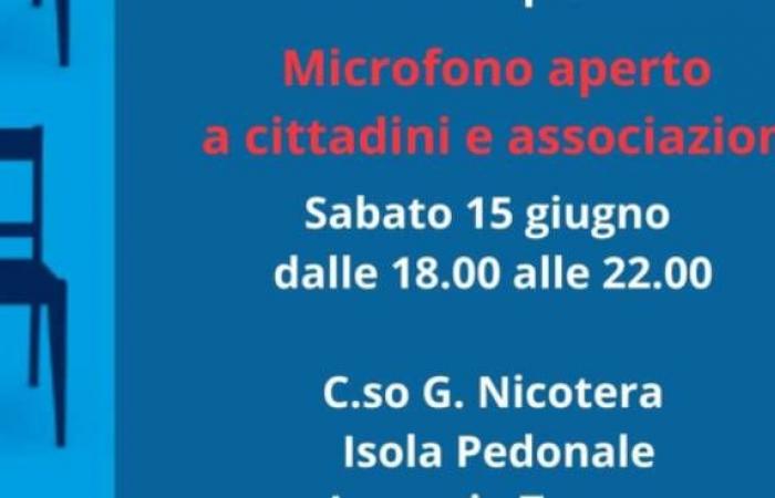 Tomorrow “Let’s take a position – Microphone open to citizens and associations” on the pedestrian area