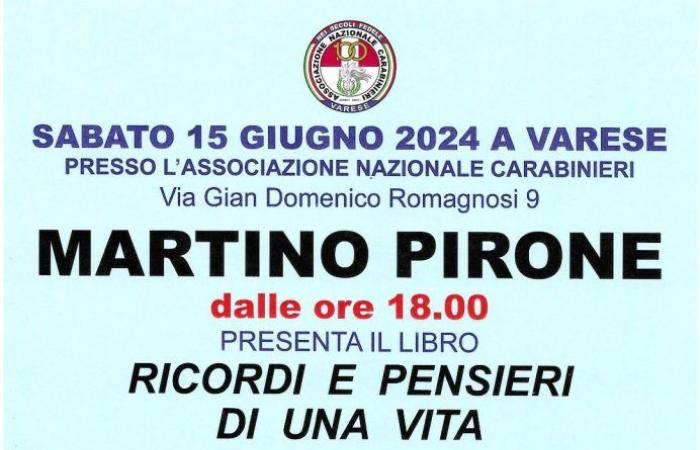 ANC section of Varese presents “Memories and thoughts of a life” – VareseInLuce.it