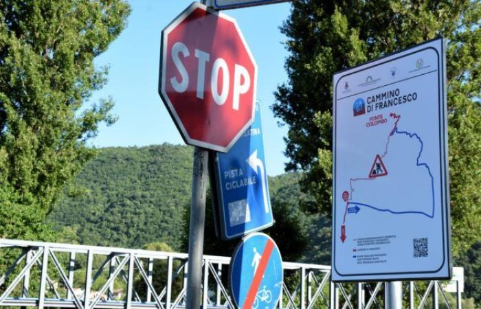 Closure of the Turano bridge, Cammino di Francesco blocked, but there is an alternative route. Here’s which one