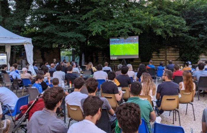Here is the map of the big screens to watch Italy’s matches in Padua