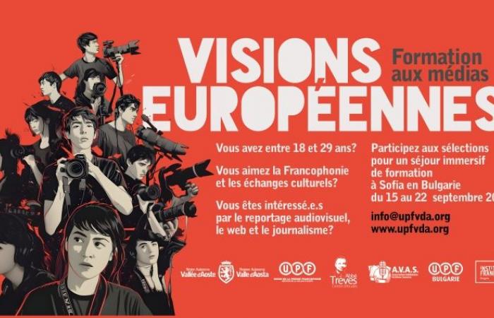 Visions Européennes, the UPF brings 3 young people from Aosta Valley to Sofia for audiovisual training