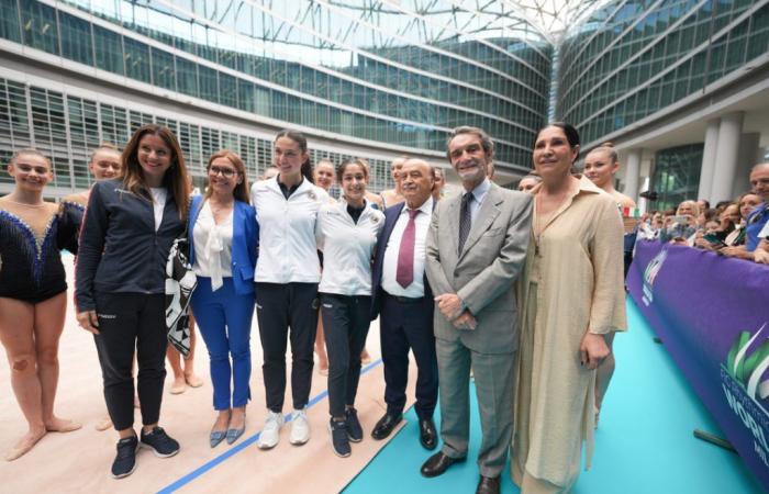 Italian Gymnastics Federation – Milan – The Milan 2024 World Cup presented. The FGI and the Lombardy Region together in the “Paris 2024” Project