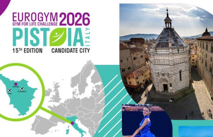 Pistoia will host Eurogym 2026 | Municipality of Pistoia