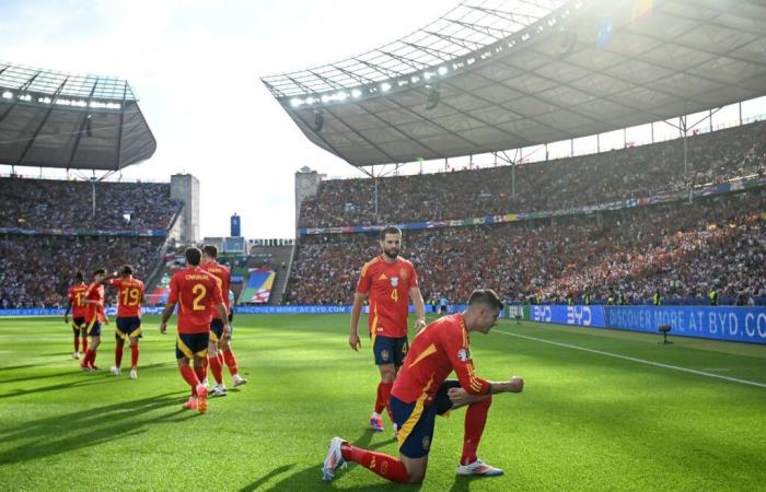Spain wins 3-0 (photo)