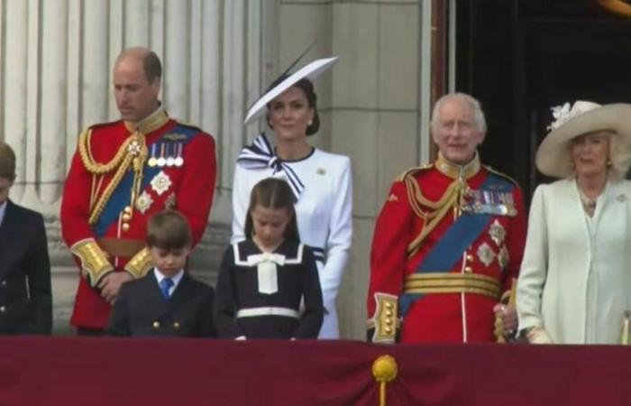 Kate reappears at Trooping the Color smiling (and losing weight): on the balcony with King Charles, Camilla, William and their children: live