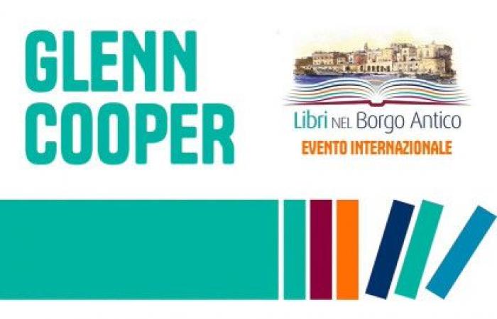 The American writer Glenn Cooper guest of Libri nel Borgo Antico